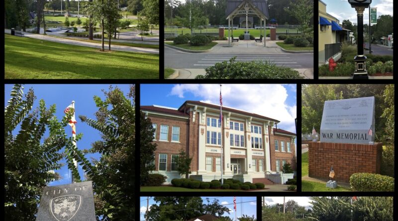 Collage of Various Locations found in Stone Count, MS